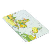 wereld+kaart+wereldbol+land+atlas magneet (Rechterzijde)