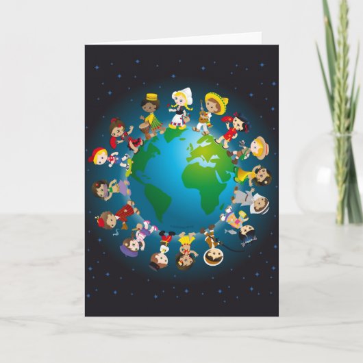 Wereld kidz kaart (Voorkant)