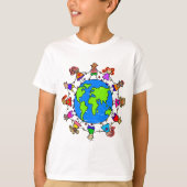 Wereld Kinder T-shirt (Voorkant)