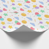 Wereld Kinderdag Inpakpapier (Hoek)