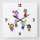 Wereld Kinderen Klok (Voorkant)