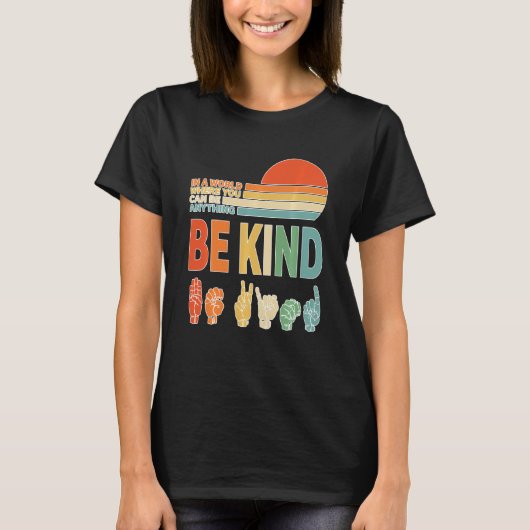 Wereld kindness Dag tegen pesterijen T-shirt (Voorkant)