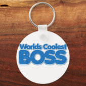 Wereld koelste baas sleutelhanger (Voorkant)