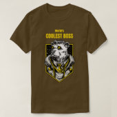 Wereld koelste baas t-shirt (Design voorkant)