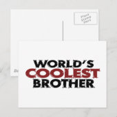 Wereld koelste broer briefkaart (Voorkant / Achterkant)