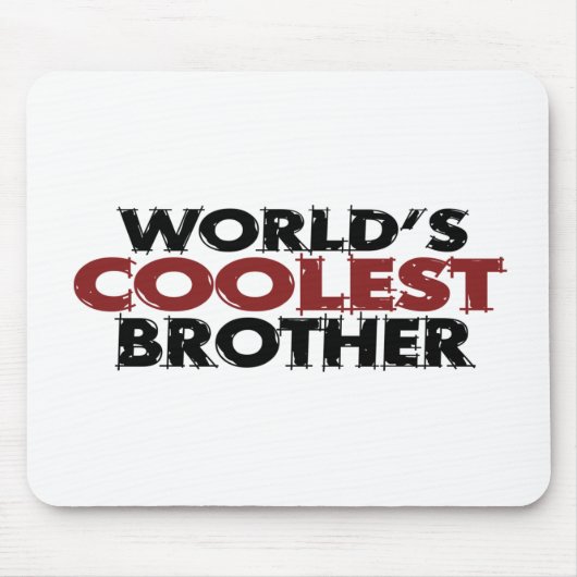 Wereld koelste broer muismat (Voorkant)