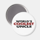 Wereld koelste oom magneet (Voorkant / Achterkant)
