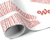 Wereld Kus Inpakpapier (Rol Hoek)