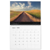 Wereld landschappen, Natuur scènes en zeevalken Kalender (Mar 2026)