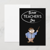 Wereld Leraarsdag Kaart (Voorkant / Achterkant)