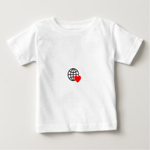 Wereld Liefde Bol Icon   Hart Aarde Zomer Design
