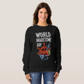 Wereld Maritieme Dag IMO Trui (Voorkant volledig)