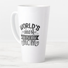 Wereld meest Geweldige moeder Latte Mok