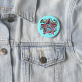 Wereld meest Geweldige verpleegster Ronde Button 5,7 Cm (In situ)
