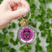 Wereld menopauze maand sleutelhanger (Hand)