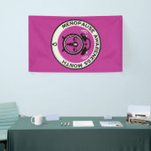 Wereld menopauze maand spandoek (Beurs)