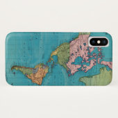 Wereld, Mercator-projectie Case-Mate iPhone Case (Achterkant (horizontaal))