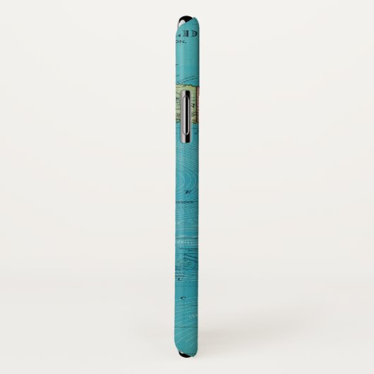 Wereld, Mercator-projectie Case-Mate iPhone Case (Achterkant / rechts)
