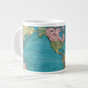 Wereld, Mercator-projectie Grote Koffiekop