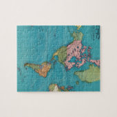 Wereld, Mercator-projectie Legpuzzel (Horizontaal)