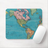 Wereld, Mercator-projectie Muismat (Met muis)