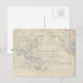 Wereld Mercators-project Briefkaart (Voorkant / Achterkant)
