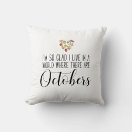 Wereld met Oktobers Kussen