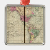 Wereld Metalen Ornament (Voorkant)