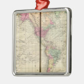 Wereld Metalen Ornament (Links)