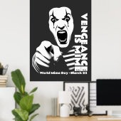 Wereld Mime Dag Poster (Thuiskantoor)