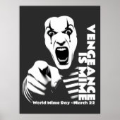 Wereld Mime Dag Poster (Voorkant)