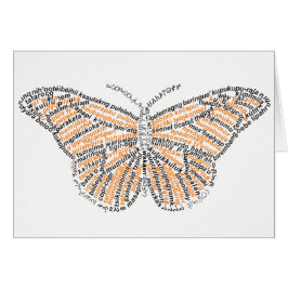 Wereld Monarch Vlinder Kaart