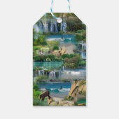 Wereld Oceaan & Rivieren, Meren & Sportactiviteite Cadeaulabel (Achterkant)