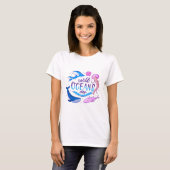 Wereld Oceaandag Dames T-Shirt (Voorkant volledig)