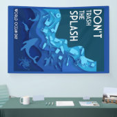 Wereld Oceaandag Spandoek (Beurs)