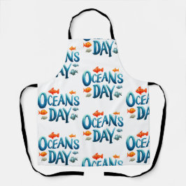 Wereld Oceanen Dag - Oceanen Dag viering met vis Schort