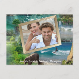 Wereld oceanen en rivieren, meren en sport aankondigingskaart