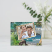 Wereld oceanen en rivieren, meren en sport aankondigingskaart (Staand voorkant)