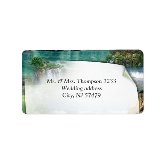 Wereld oceanen en rivieren, meren en sport etiket (Voorkant)