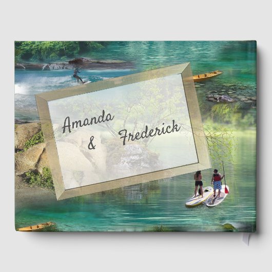 Wereld oceanen en rivieren, meren en sport gastenboek (Achterkant)