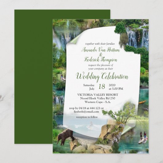 Wereld oceanen en rivieren, meren en sport kaart (Voorkant / Achterkant)