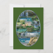 Wereld oceanen en rivieren, meren en sport kaart (Achterkant)