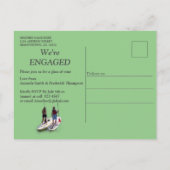 Wereld oceanen en rivieren, meren en sport uitnodiging briefkaart (Achterkant)