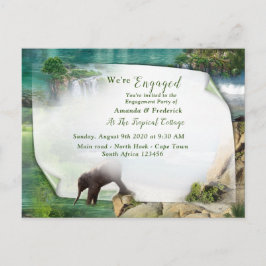 Wereld oceanen en rivieren, meren en sport uitnodiging briefkaart