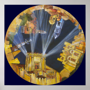 Wereld om te komen poster