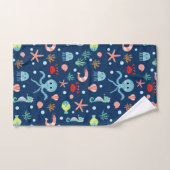 Wereld onder water bad handdoek (Handdoek)