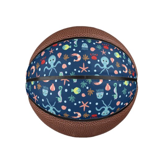 Wereld onder water basketbal (Voorkant)