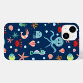 Wereld onder water Case-Mate iPhone case (Achterkant (horizontaal))