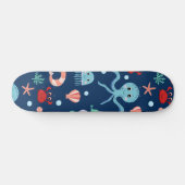 Wereld onder water persoonlijk skateboard (Horizontaal)