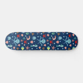 Wereld onder water persoonlijk skateboard (Horizontaal)